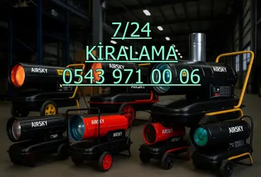 Amasya Merzifon Elektrikli Isımak Isıtıcı Kiralama