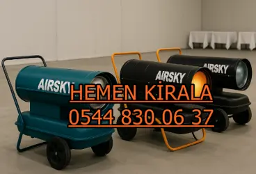 Giresun Merkez Kiralık Şantiye İnşaat Isıtıcısı Kiralama
