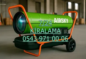 İstanbul Bahçelievler Elektrikli Isımak Isıtıcı Kiralama