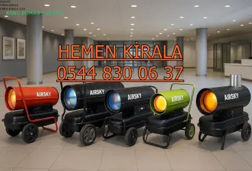 İstanbul Kartal Mazotlu Elektrikli Isımak Kiralama