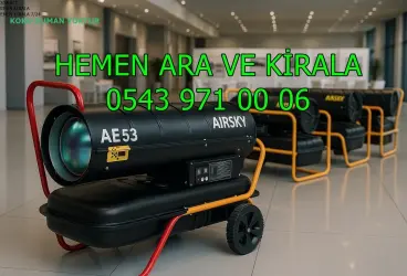İstanbul Küçükçekmece Elektrikli Isımak Isıtıcı Kiralama