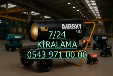 Konya Çevresi ve İstanbul Çevresi ve Ankara Çevresi MAZOTLU ELEKTRİKLİ ISIMAK ISITICI KİRALAMA