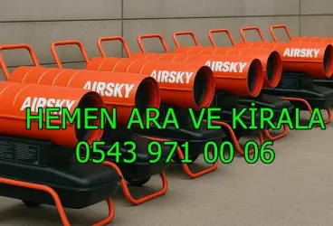 Mersin Tarsus Fanlı Mazotlu Soba Isımak Kiralama