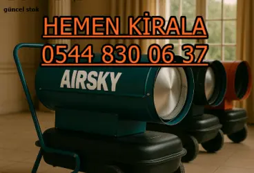Ordu Ünye Fanlı Mazotlu Soba Isımak Kiralama