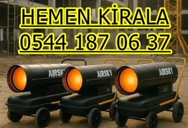 Pendik ve Sancaktepe ve Sarıyer MAZOTLU ELEKTRİKLİ ISIMAK ISITICI KİRALAMA