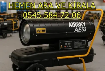 Van Muradiye Kiralık Mazotlu Isıtıcı Kiralama