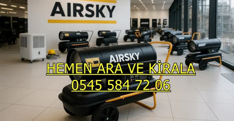 Ankara Keçiören Fanlı Mazotlu Soba Isımak Kiralama