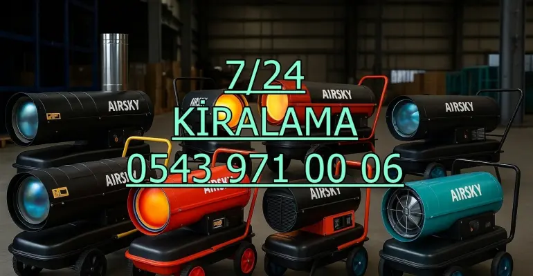 Ankara Mamak Kiralık Şantiye İnşaat Isıtıcısı Kiralama