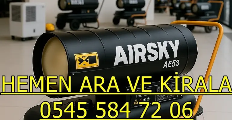 Antalya Konyaaltı Kiralık Elektrikli Isımak Kiralama