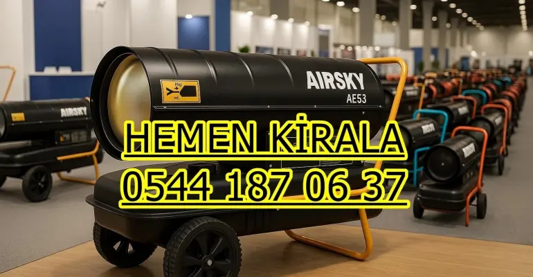 Bayburt Demirözü Kiralık Elektrikli Isımak Kiralama
