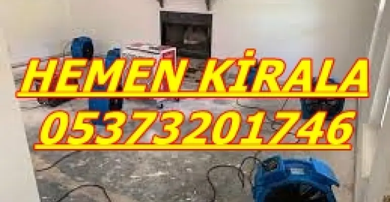 Bolu-İzmir-Samsun-Rize-Diyarbakır Nem Kurutma Cihazı Kiralama