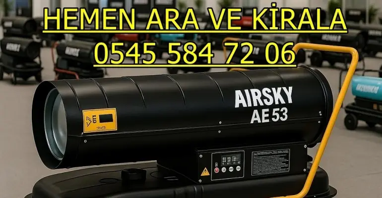 İstanbul Avcılar Kiralık Elektrikli Isımak Kiralama