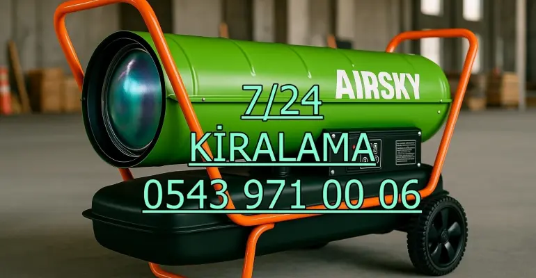 İstanbul Bahçelievler Elektrikli Isımak Isıtıcı Kiralama