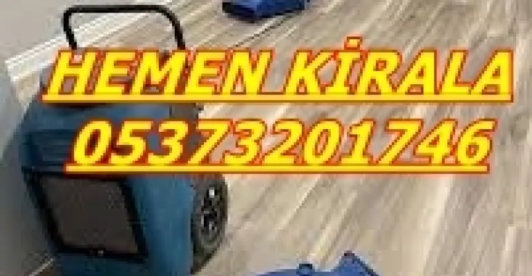 İstanbul-Denizli-Mardin-Manisa-Bilecik Nem Kurutma Cihazı Kiralama