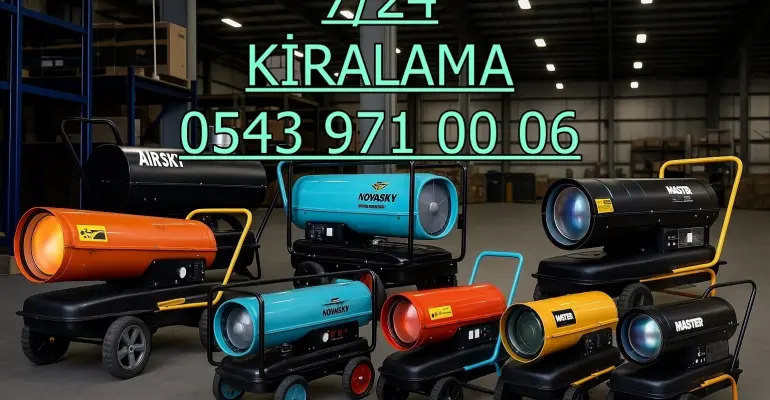 Karabük Safranbolu Kiralık Elektrikli Isımak Kiralama