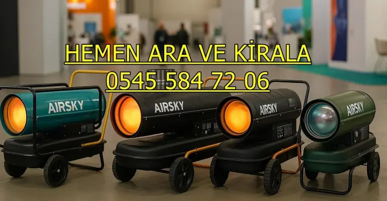 Kocaeli İzmit Fanlı Mazotlu Soba Isımak Kiralama