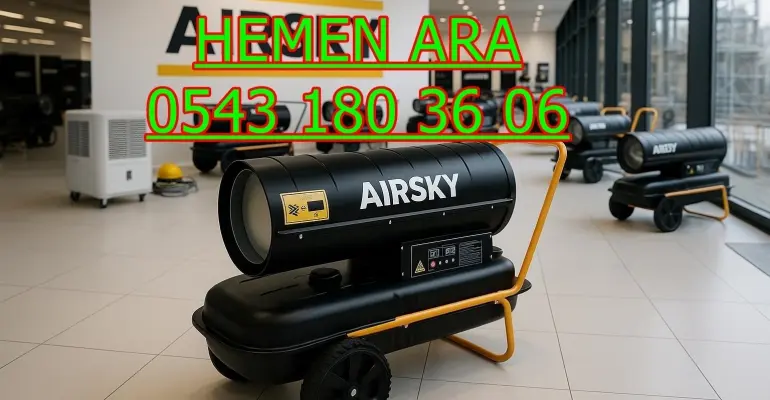 Muş Bulanık Kiralık Şantiye İnşaat Isıtıcısı Kiralama