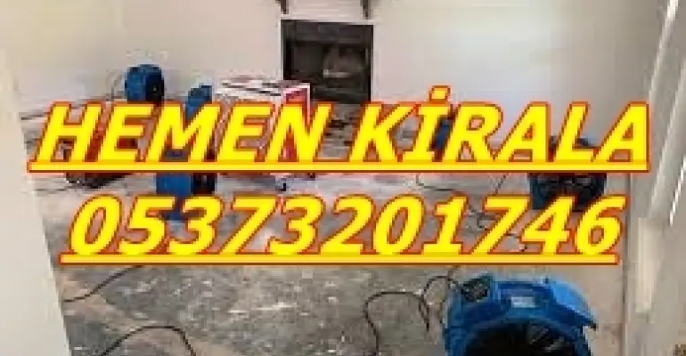 Nevşehir-Trabzon-Çorum-Hakkâri-Balıkesir Nem Kurutma Cihazı Kiralama