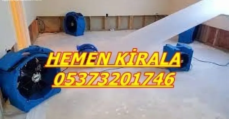 Ordu-Gaziantep-Artvin-Burdur-Adıyaman Nem Kurutma Cihazı Kiralama