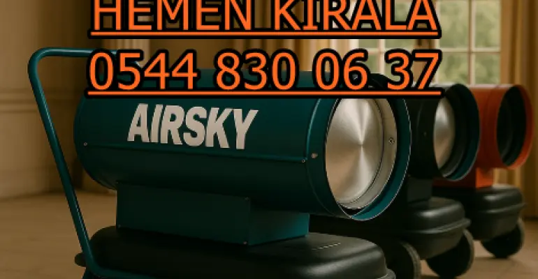 Ordu Ünye Fanlı Mazotlu Soba Isımak Kiralama