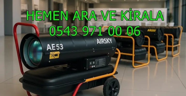 Tokat Merkez Fanlı Mazotlu Soba Isımak Kiralama