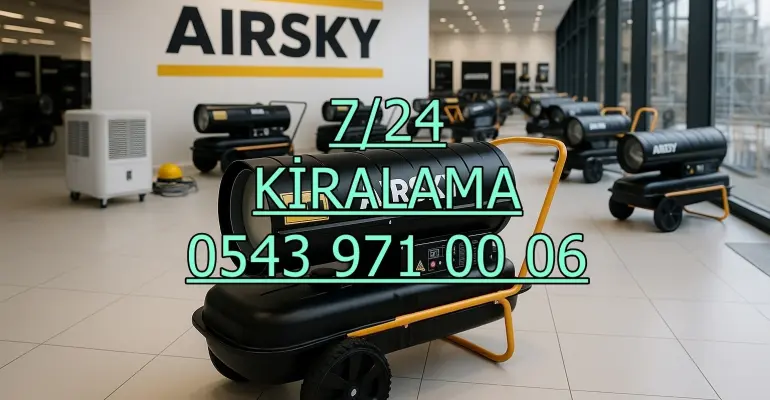 Van Erciş Fanlı Mazotlu Soba Isımak Kiralama